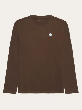 Badge long sleeve - Demitasse (brown)