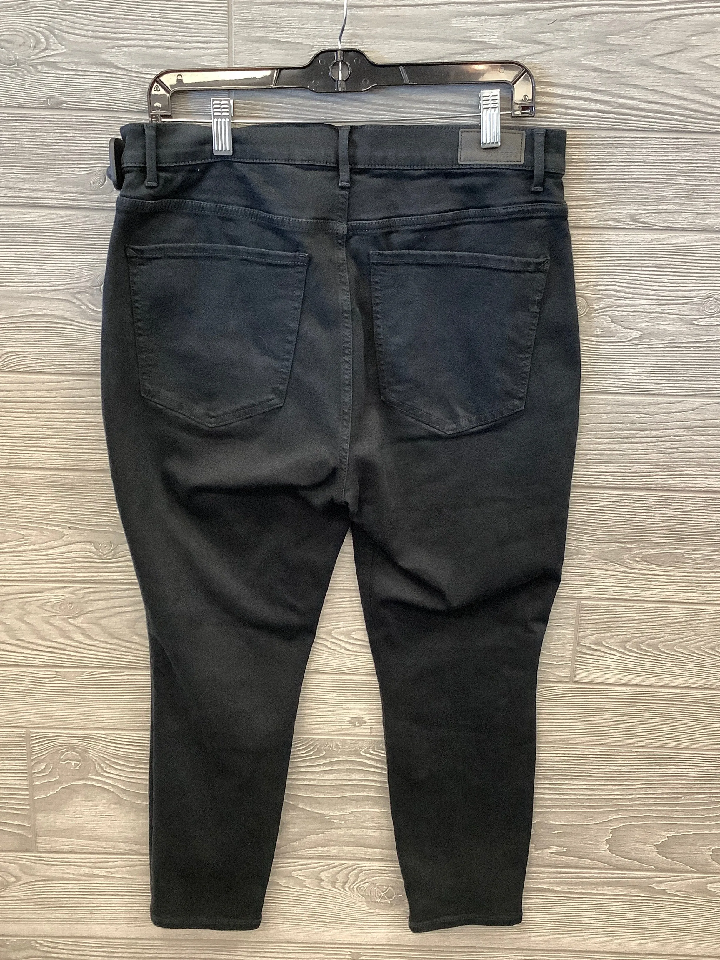 Black Denim Jeans Skinny Express, Size 12