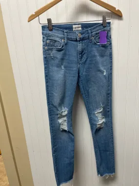 Blue Denim Jeans Designer Hudson, Size 2