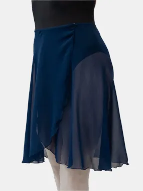 Blue Wrap Long Dance Skirt MP339