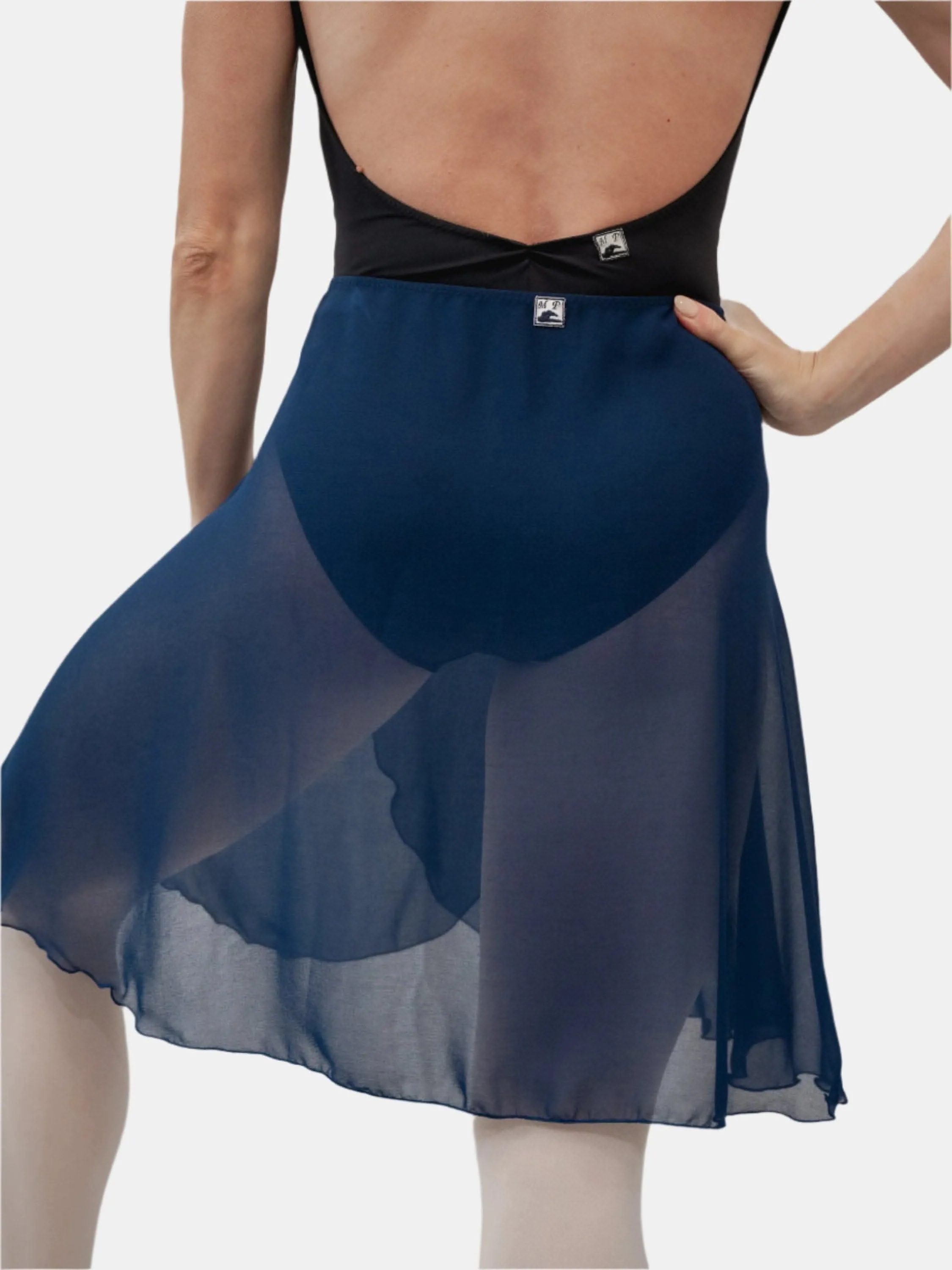 Blue Wrap Long Dance Skirt MP339