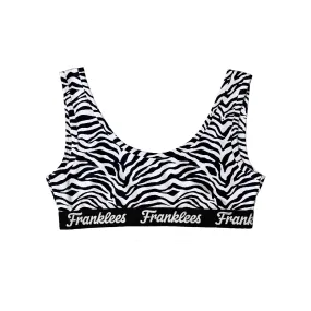 Crop Top | Soft Cotton | Zebra