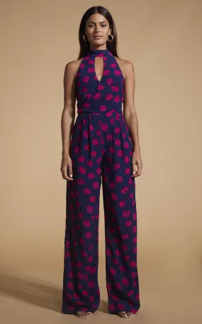 Cypress Jumpsuit In Pink Daisy