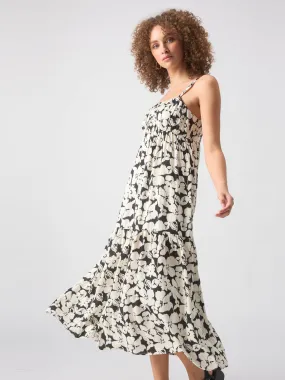 Dropped Seam Maxi Dress Echo Blooms