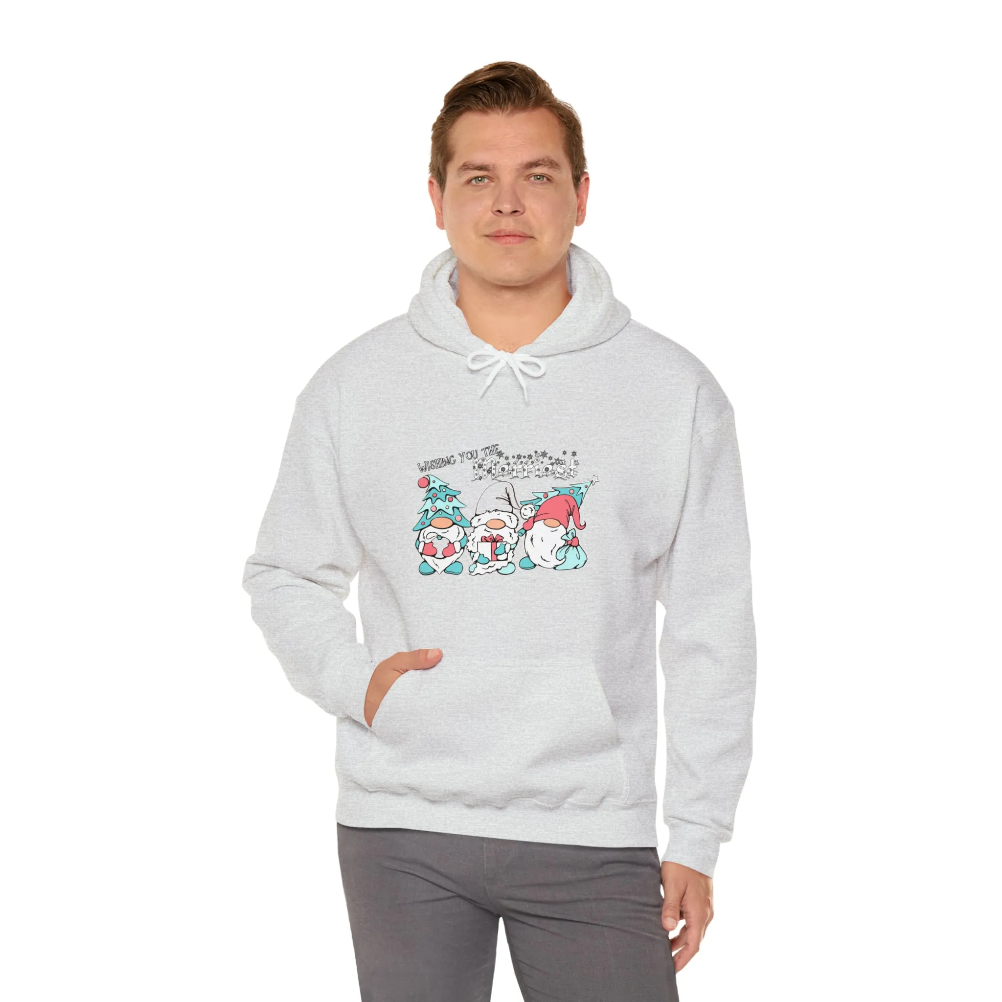 Gnome Christmas Unisex Heavy Blend™ Hooded Sweatshirt