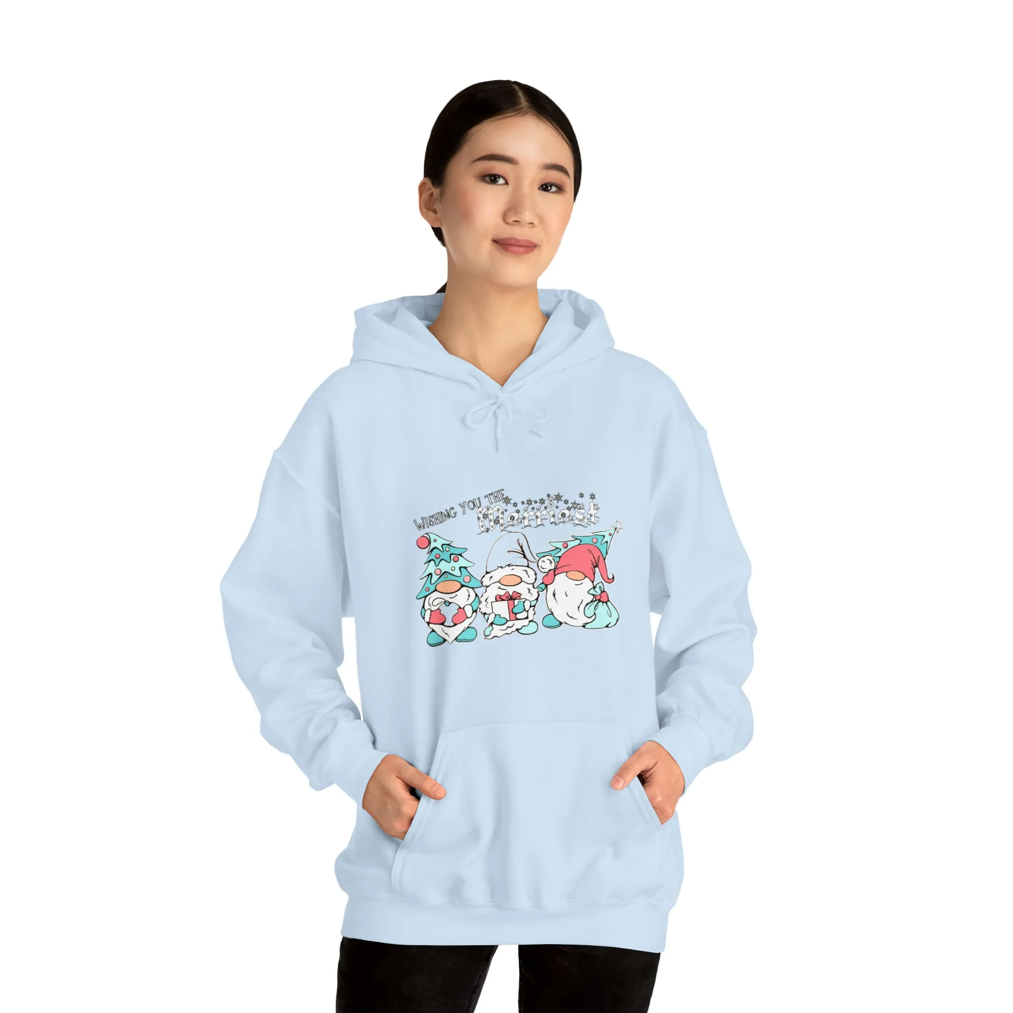 Gnome Christmas Unisex Heavy Blend™ Hooded Sweatshirt