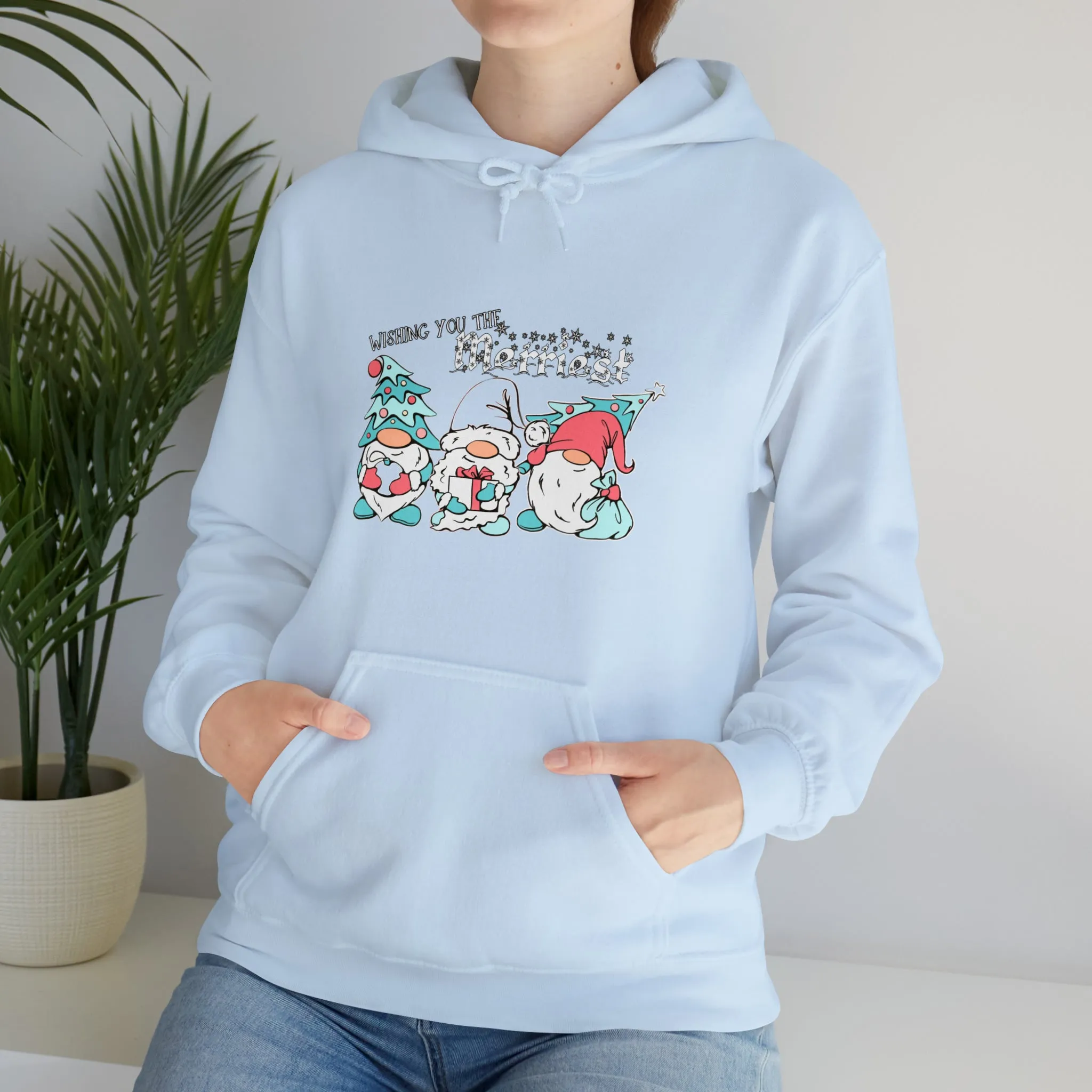 Gnome Christmas Unisex Heavy Blend™ Hooded Sweatshirt