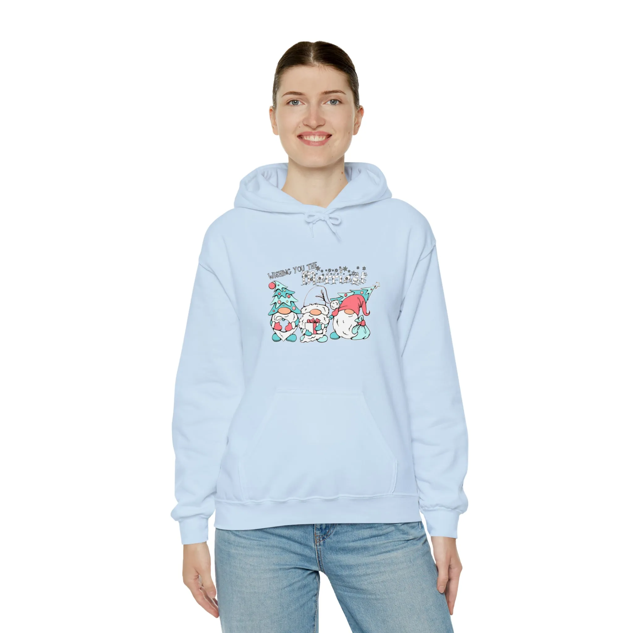 Gnome Christmas Unisex Heavy Blend™ Hooded Sweatshirt