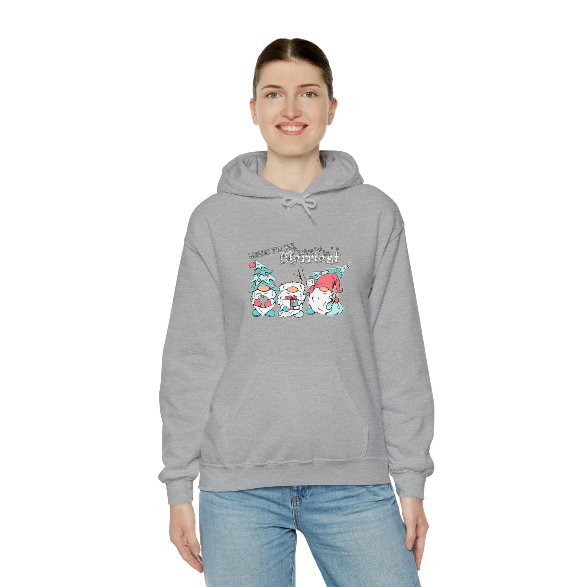 Gnome Christmas Unisex Heavy Blend™ Hooded Sweatshirt