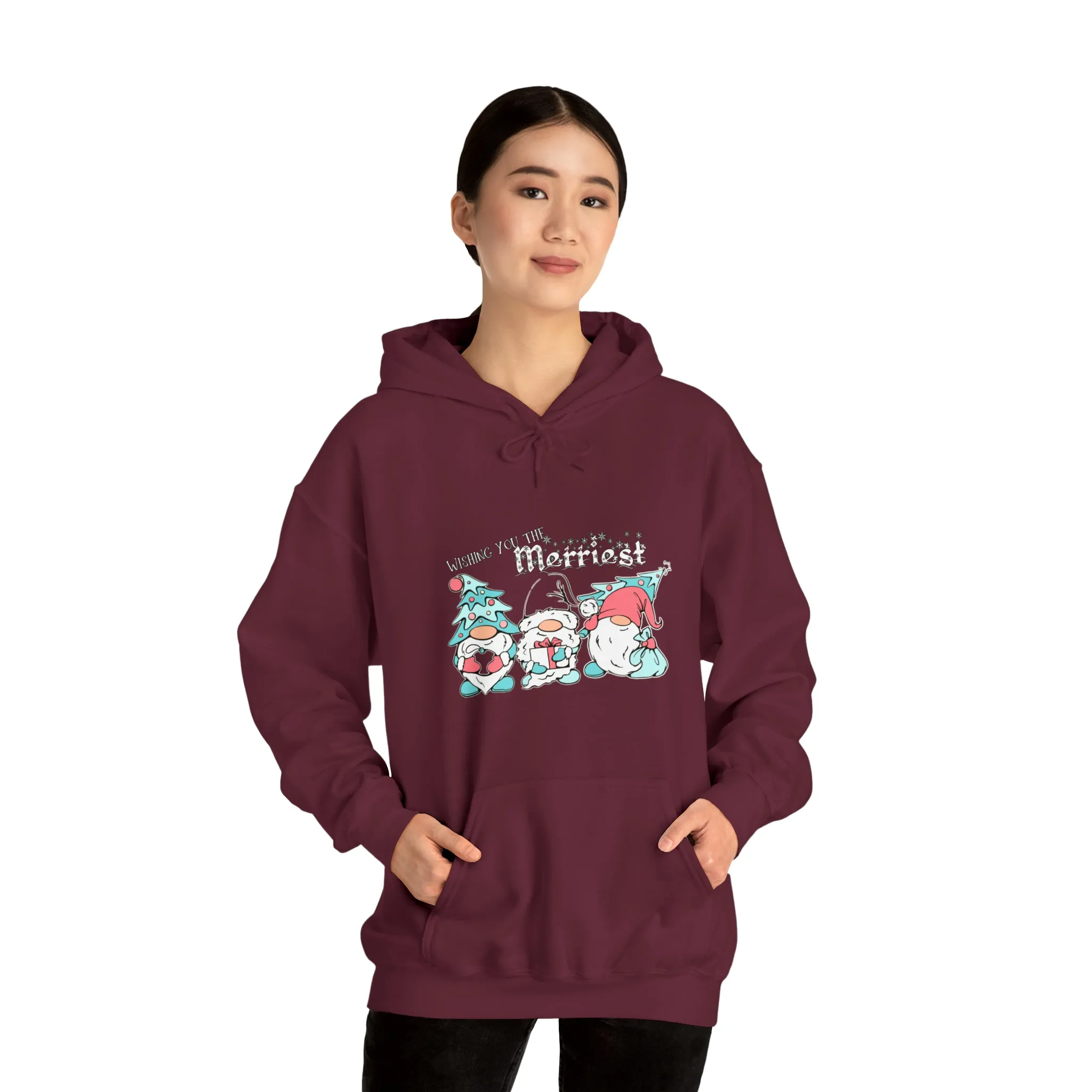 Gnome Christmas Unisex Heavy Blend™ Hooded Sweatshirt