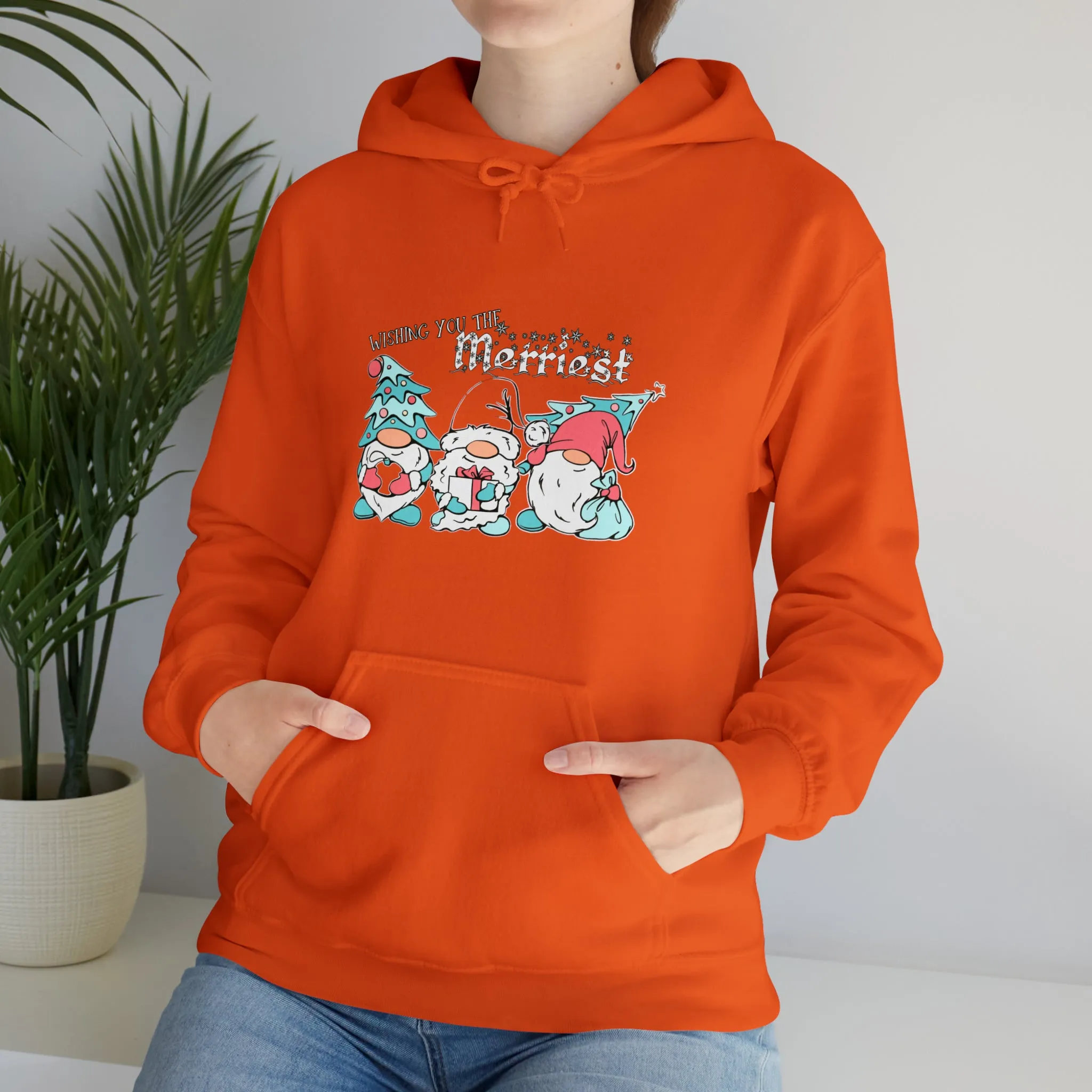 Gnome Christmas Unisex Heavy Blend™ Hooded Sweatshirt