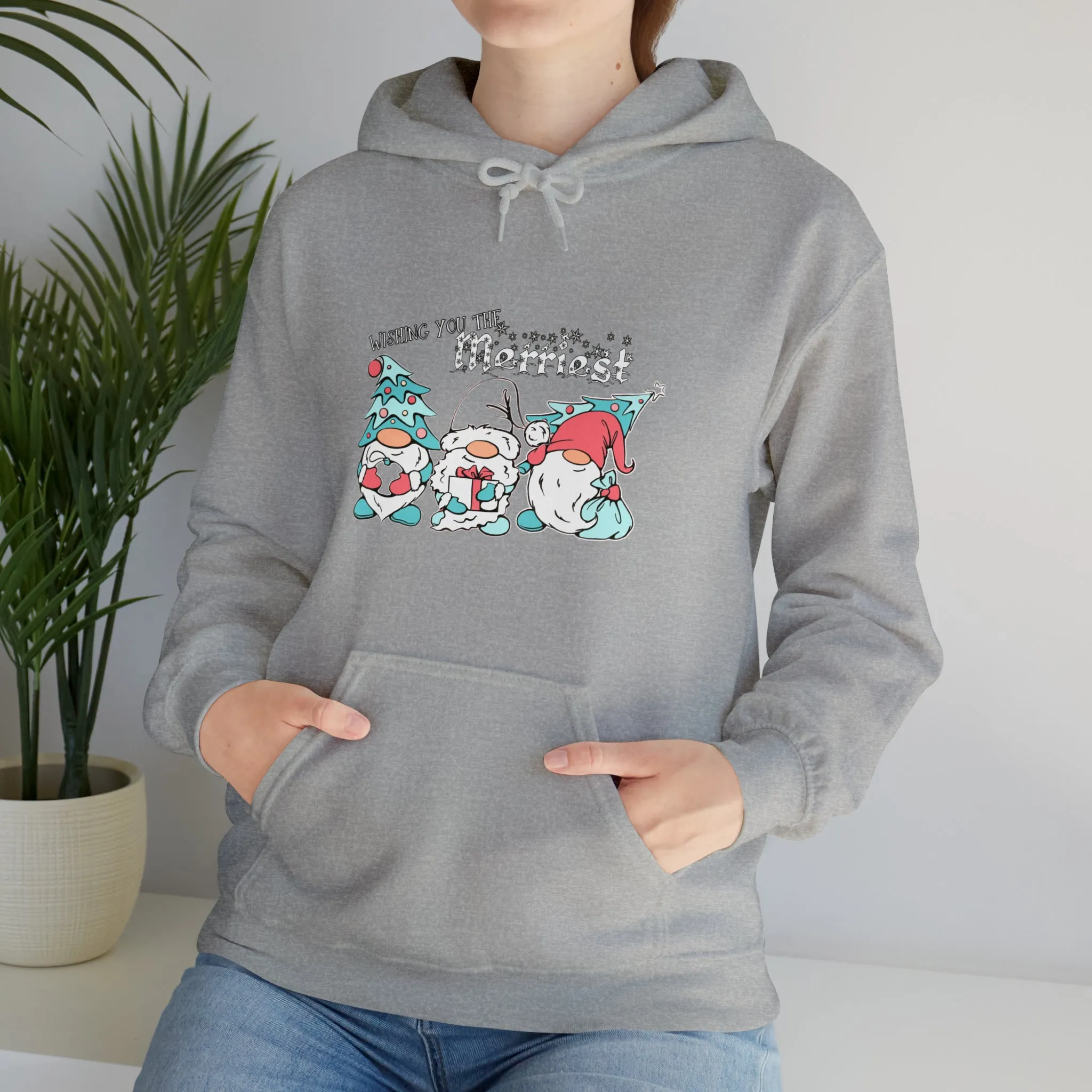 Gnome Christmas Unisex Heavy Blend™ Hooded Sweatshirt