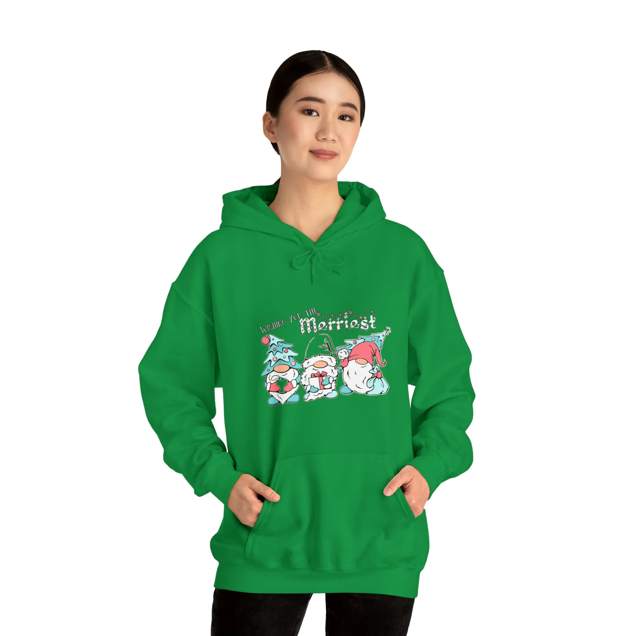 Gnome Christmas Unisex Heavy Blend™ Hooded Sweatshirt