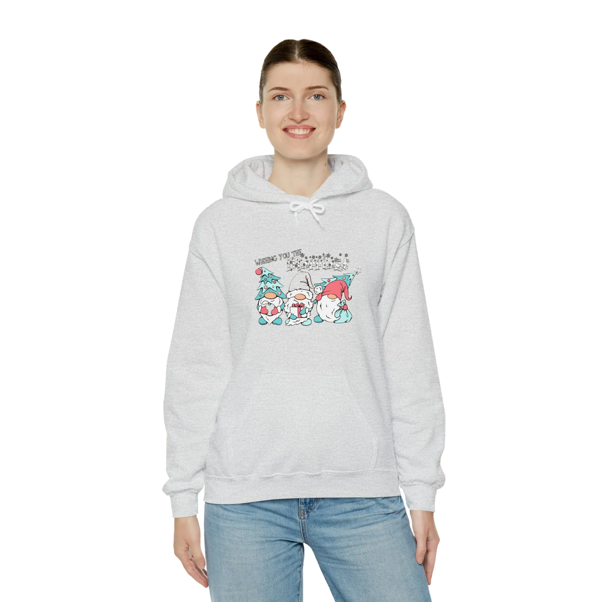 Gnome Christmas Unisex Heavy Blend™ Hooded Sweatshirt