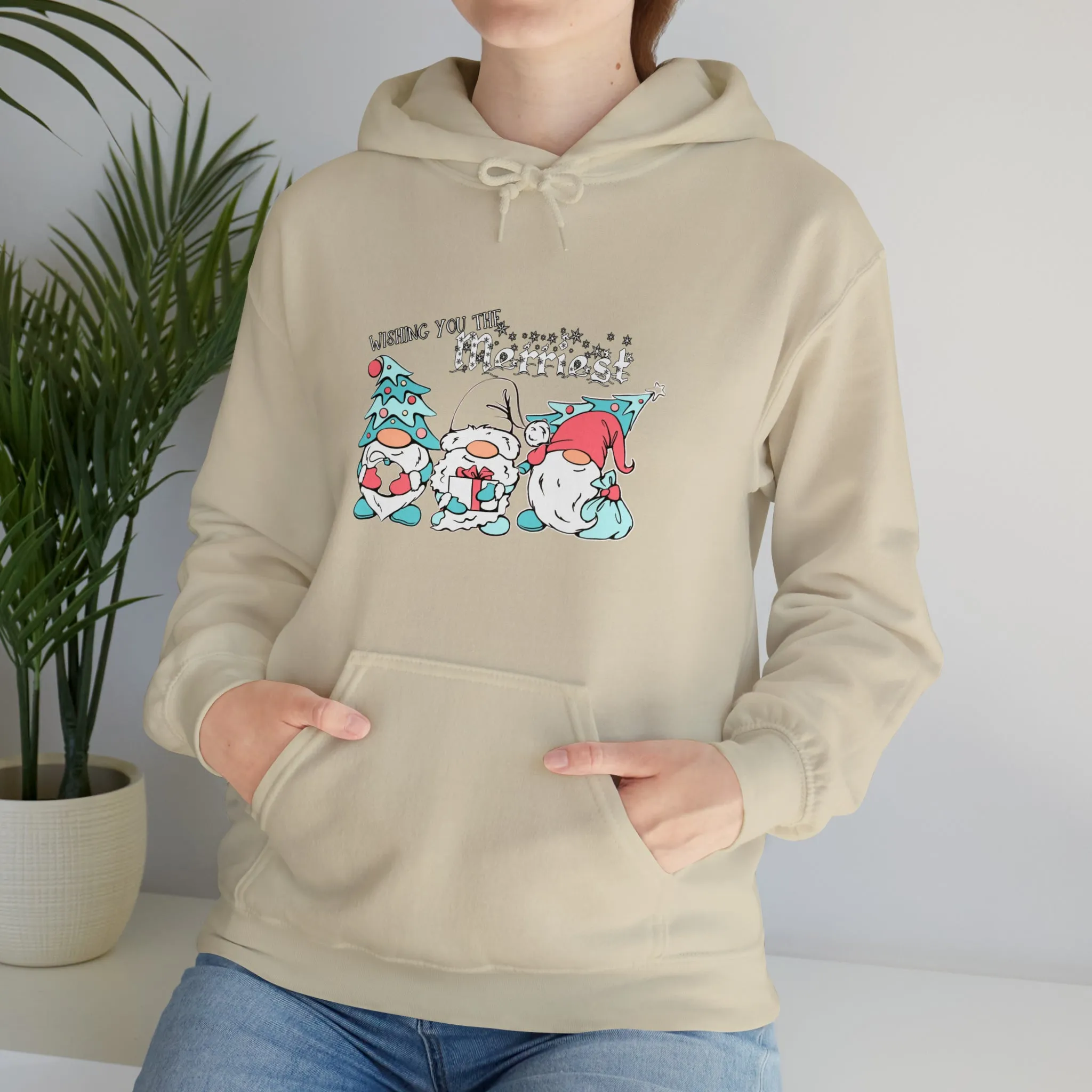 Gnome Christmas Unisex Heavy Blend™ Hooded Sweatshirt