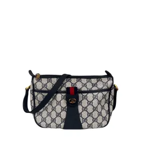 Gucci Navy GG Supreme Crossbody