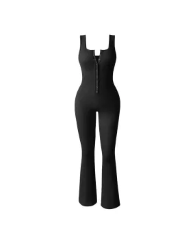 Ribbed Bell Bottoms  Flare Jumpsuits