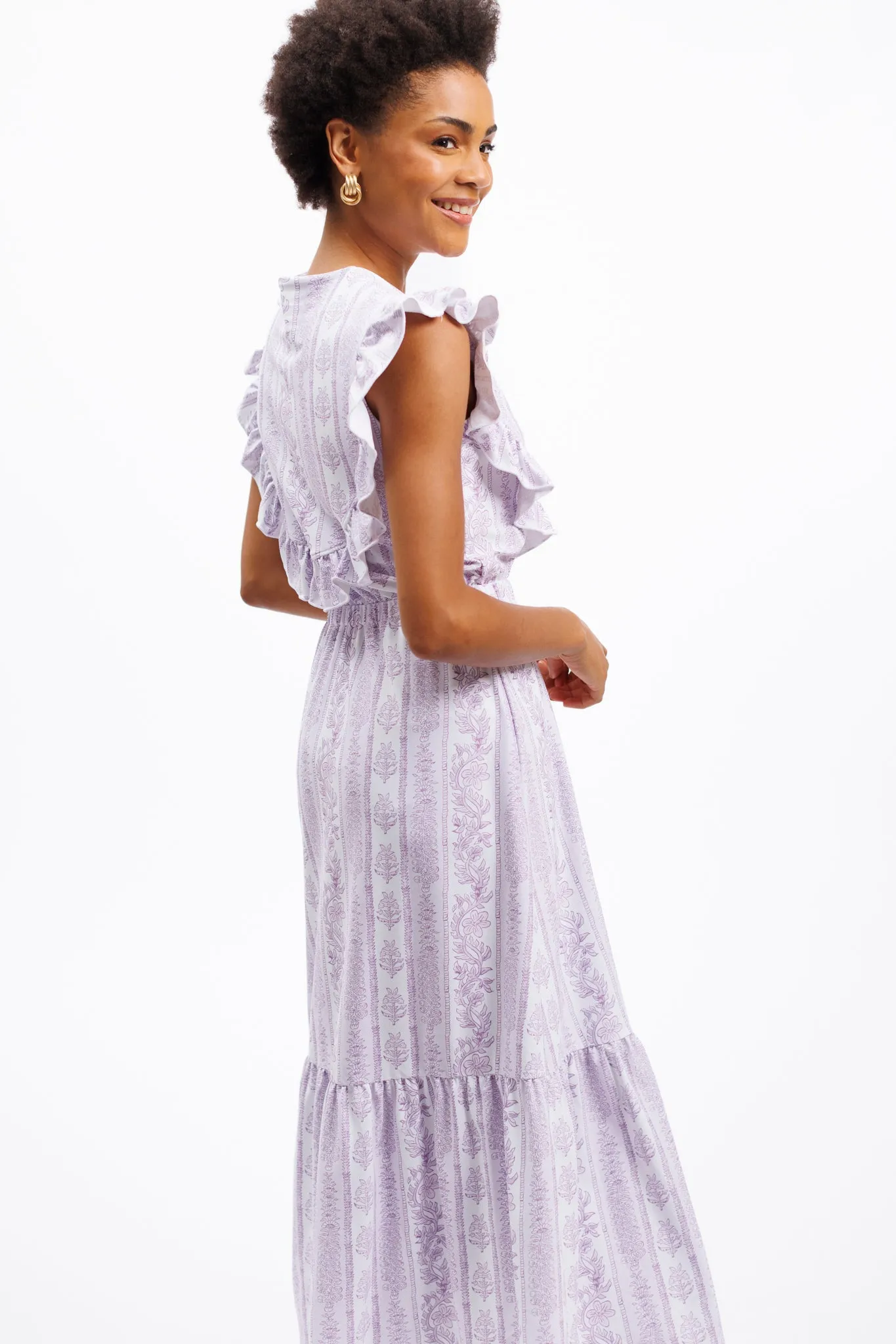 The Loretta Dress - Lavender Haze