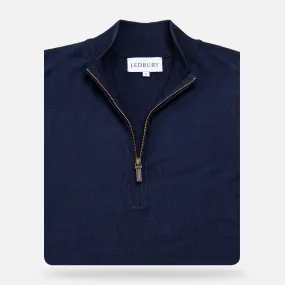 The Navy Easterley Half-Zip Sweater